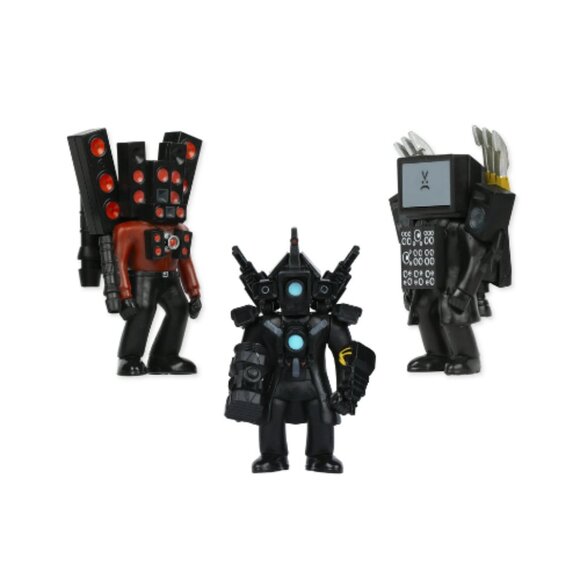 Skibidi Toilet Titan 3-pack – All-New Collectibles, Officially Licensed Skibidi - Picture 2 of 6